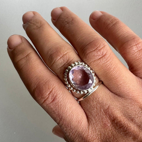 Lilac Amethyst Ring