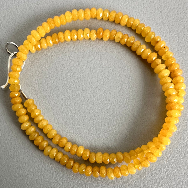 Almost Mustard Yellow Necklace #1