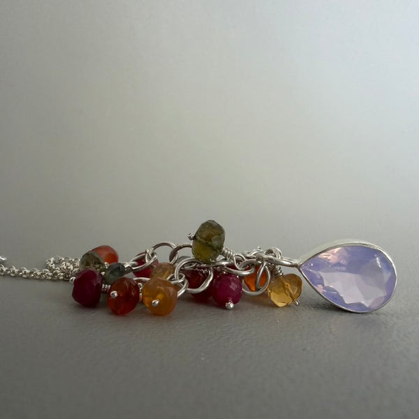 Lavender Quartz Necklace