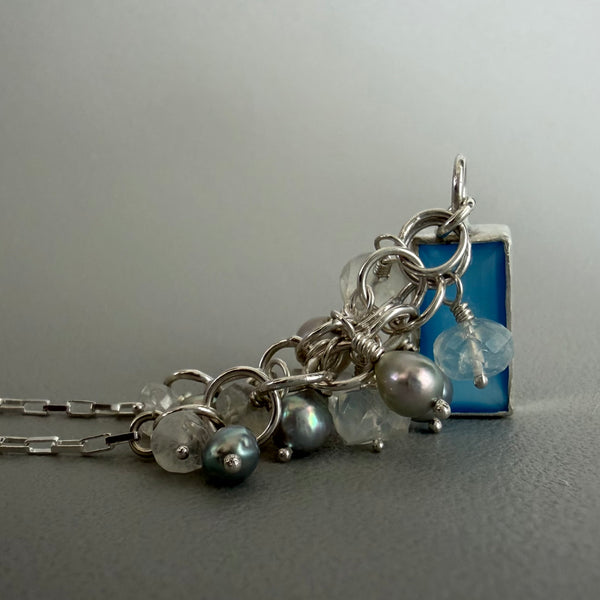Blue Chalcedony Necklace