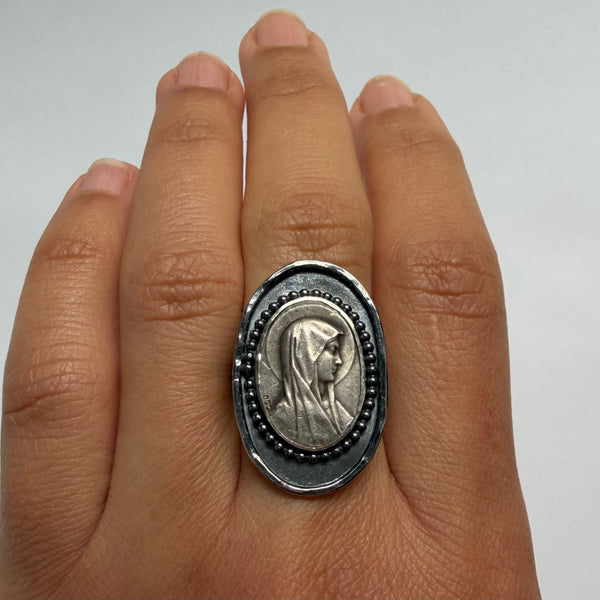 Marian Devotional Ring