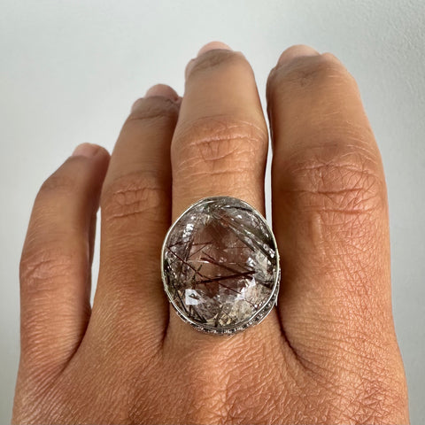 Rutilated Quartz Ring #1