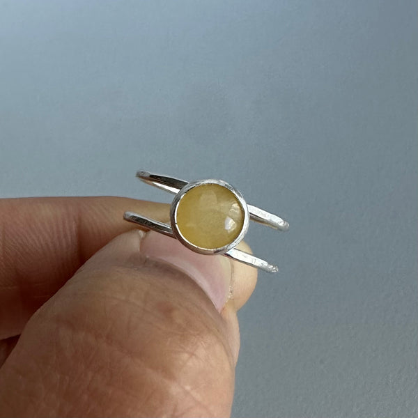 Aragonite Ring