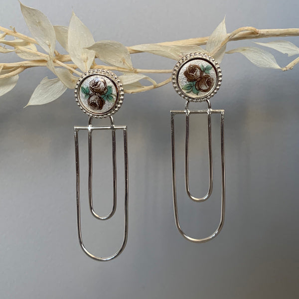 Vintage Flower Earrings